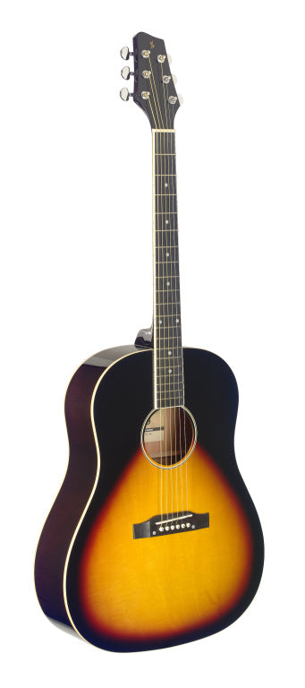 Stagg Acoustic Guitar Slope Shoulder Sunburst