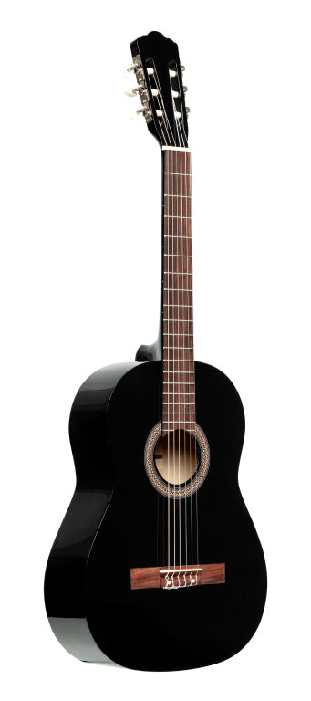 Stagg 4/4 Classic Guitar Gloss Black