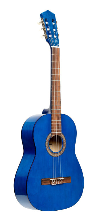 Stagg 4/4 Classic Guitar Gloss Blue