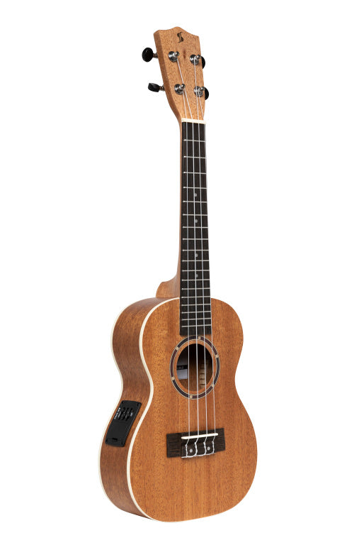 Stagg Electric Concert Ukulele Maho+Bag