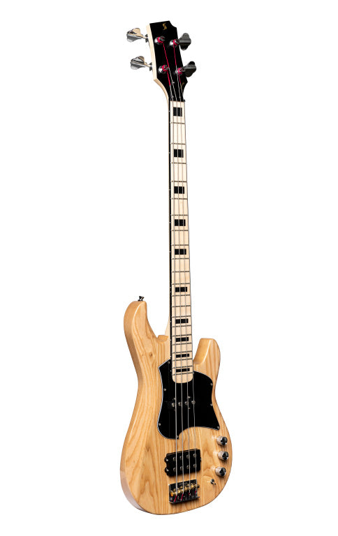 Stagg Electric Bass Silveray J Style Natural