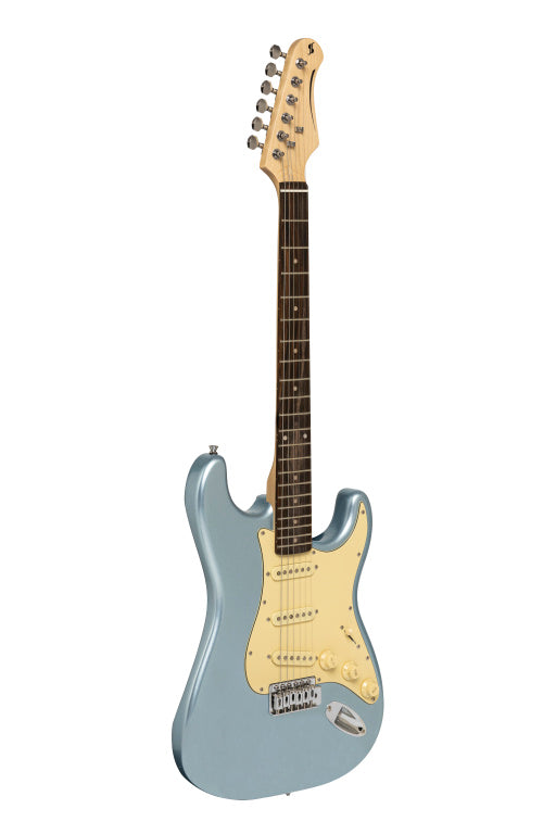 Stagg Standard Serie-S 30 Electric Guitar Ice Blue Metallic