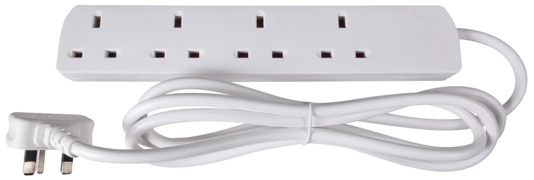 Mercury UK 4-Gang Extension Lead 2.0m