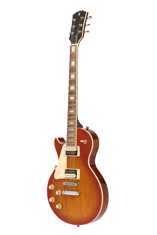 Stagg Standard Serie-L Electric Guitar Violinburst Lefthand