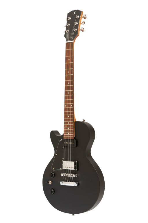 Stagg Electric Guitar Serie-L Humber P90 Black Lefthand