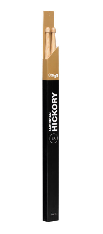 Stagg 1 Pair Hickory V Sticks-Wood /7A