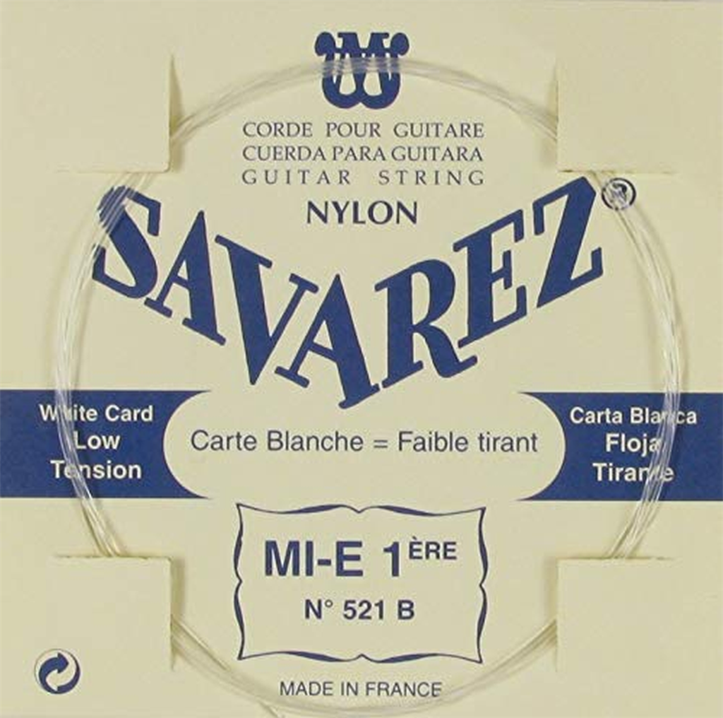 Savarez 521B (White) Nylon 1st. String