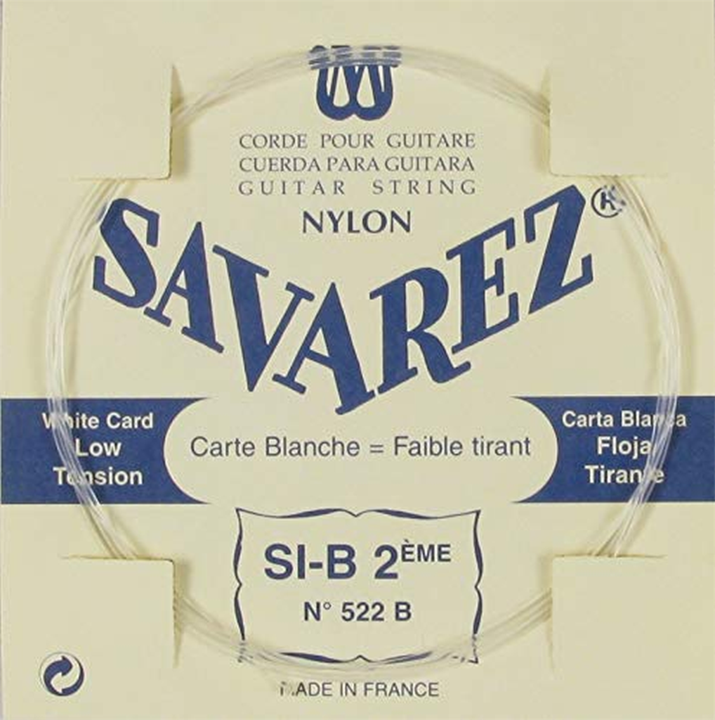 Savarez 522B (White) Nylon 2nd. String