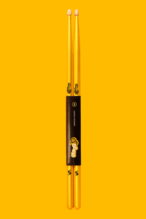 Stagg 1 Pair Hickory Sticks-30th-Gold