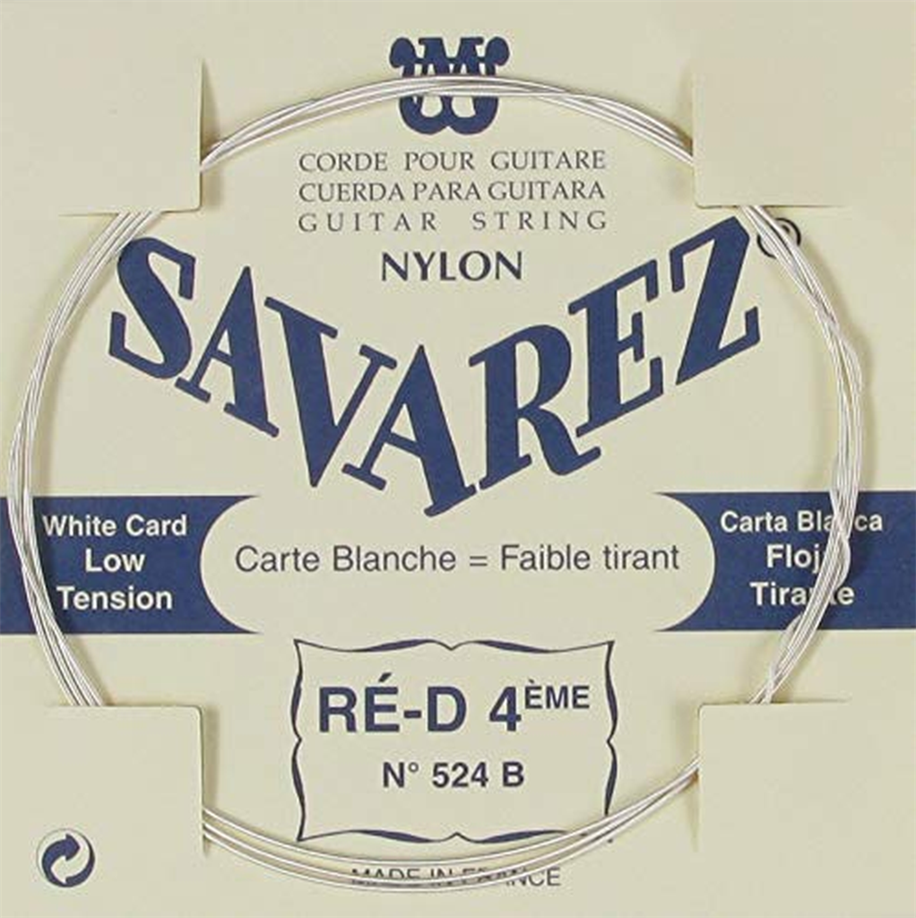 Savarez 524B (White) Wound 4th. String