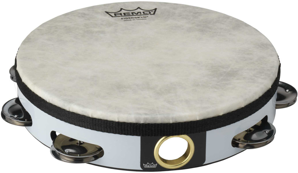 Remo 8'Tamb 1 Row Jingle-Fixed Head White