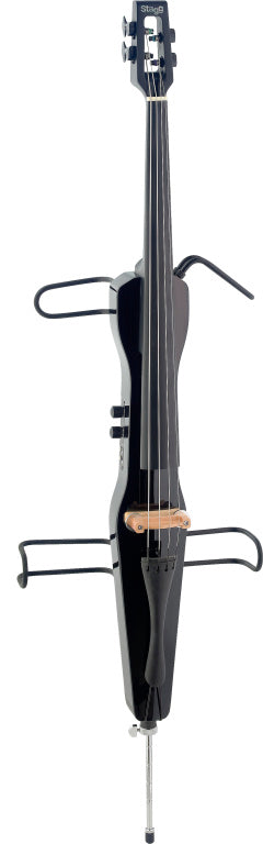 Stagg Cello+Carrying Bag/Bow Black