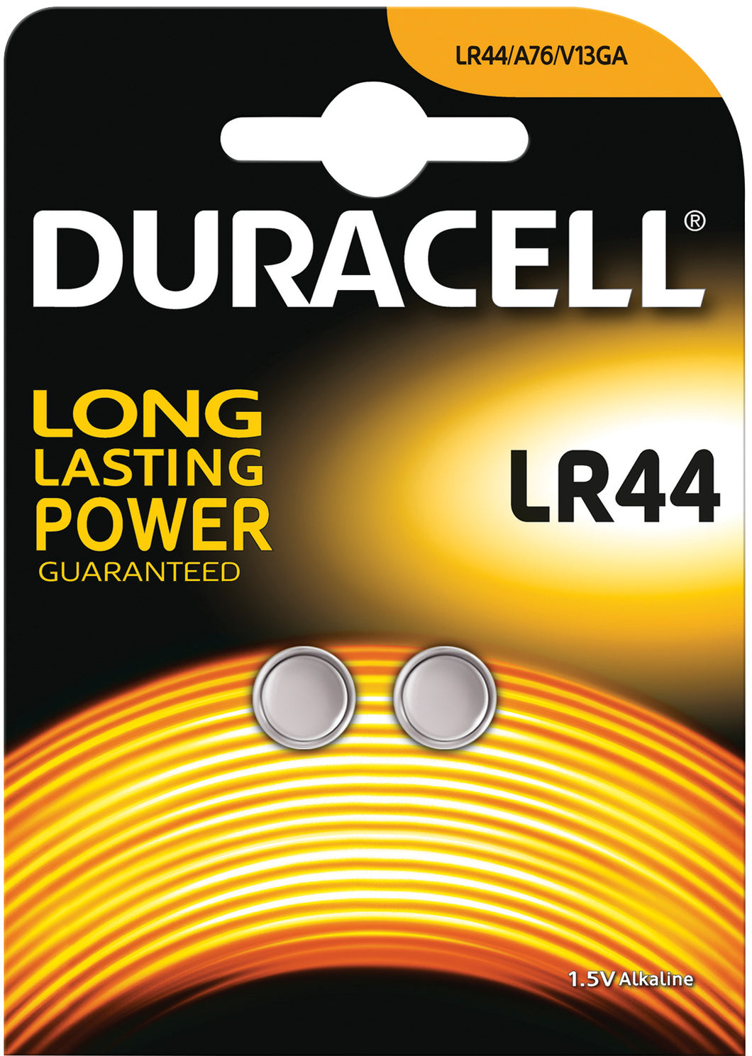 Duracell LR44 Duracell Alkaline Button Cell 2 Pack