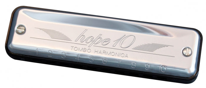 Tombo Harmonica Hope 10 Hole Diatonic B