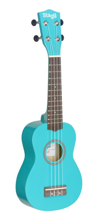Stagg Soprano Ukulele Ocean+Bag