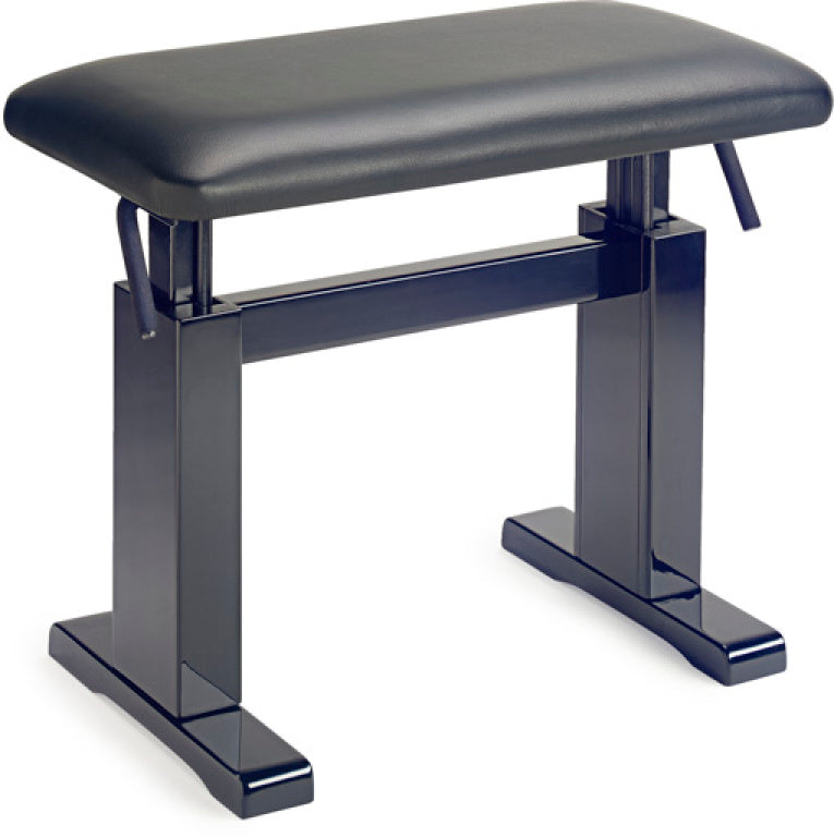 Stagg Black Hydro Bench High Gloss+Leather