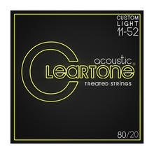 Lade das Bild in den Galerie-Viewer, Cleartone Acoustic 80/20 Bronze Custom Light 11-52
