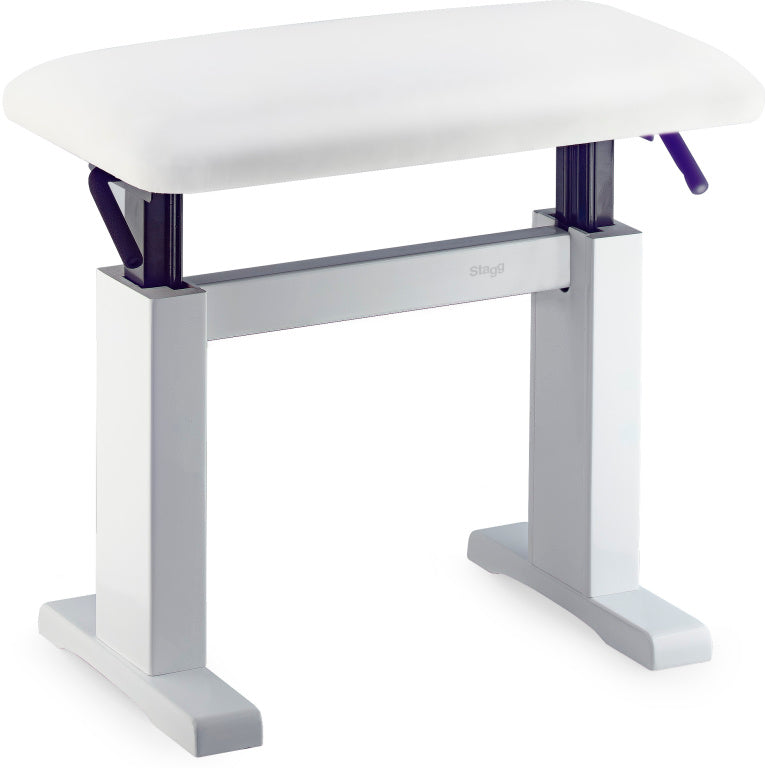 Stagg White Hydro Bench Mat+Vinyl White