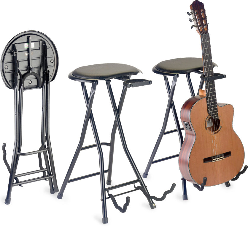 Stagg Foldable Guitar Stool+Stand