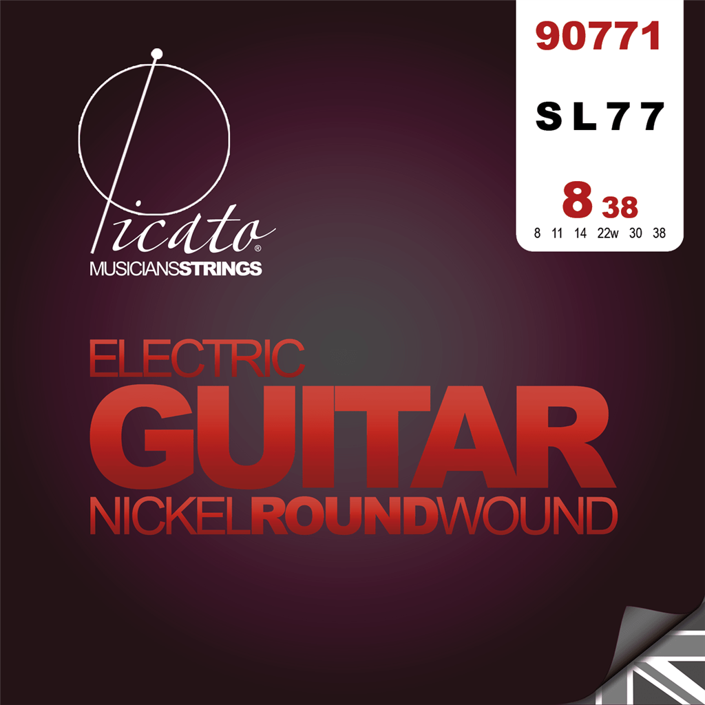 Picato Sl77 Super Light Nickel 8-38 Set