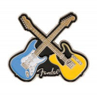 Fender™ Crossed Guitars Enamel Pin