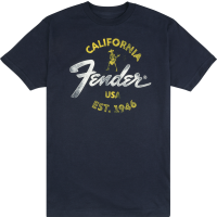 Fender Baja Blue T-Shirt, Blue - L