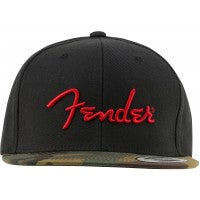 Lade das Bild in den Galerie-Viewer, Fender Camo Flatbill Hat, Camo - One Size Fits Most
