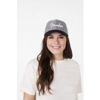 Lade das Bild in den Galerie-Viewer, Fender Hipster Dad Hat, Gray and Black - One Size Fits Most

