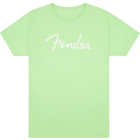 Fender Spaghetti Logo T-Shirt, Surf Green - S