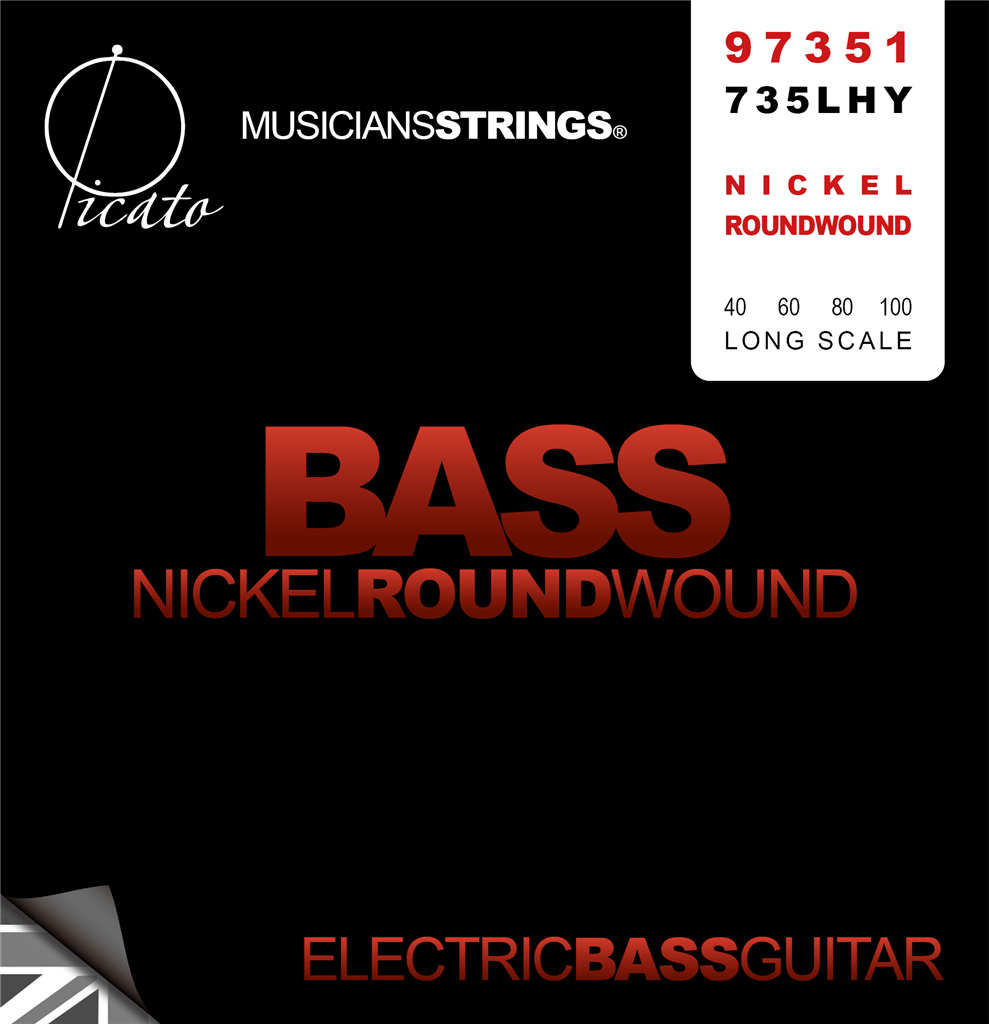 Picato Nickel Roundwound Bass Set 40-100