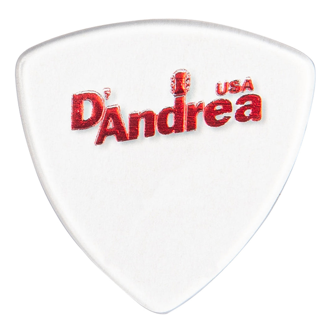 D'Andrea 346 Clear Acrylic Picks ~ 1.5mm ~ 6 Picks
