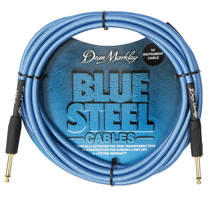 Dean Markley Blue Steel Instrument Cable ~ 10ft