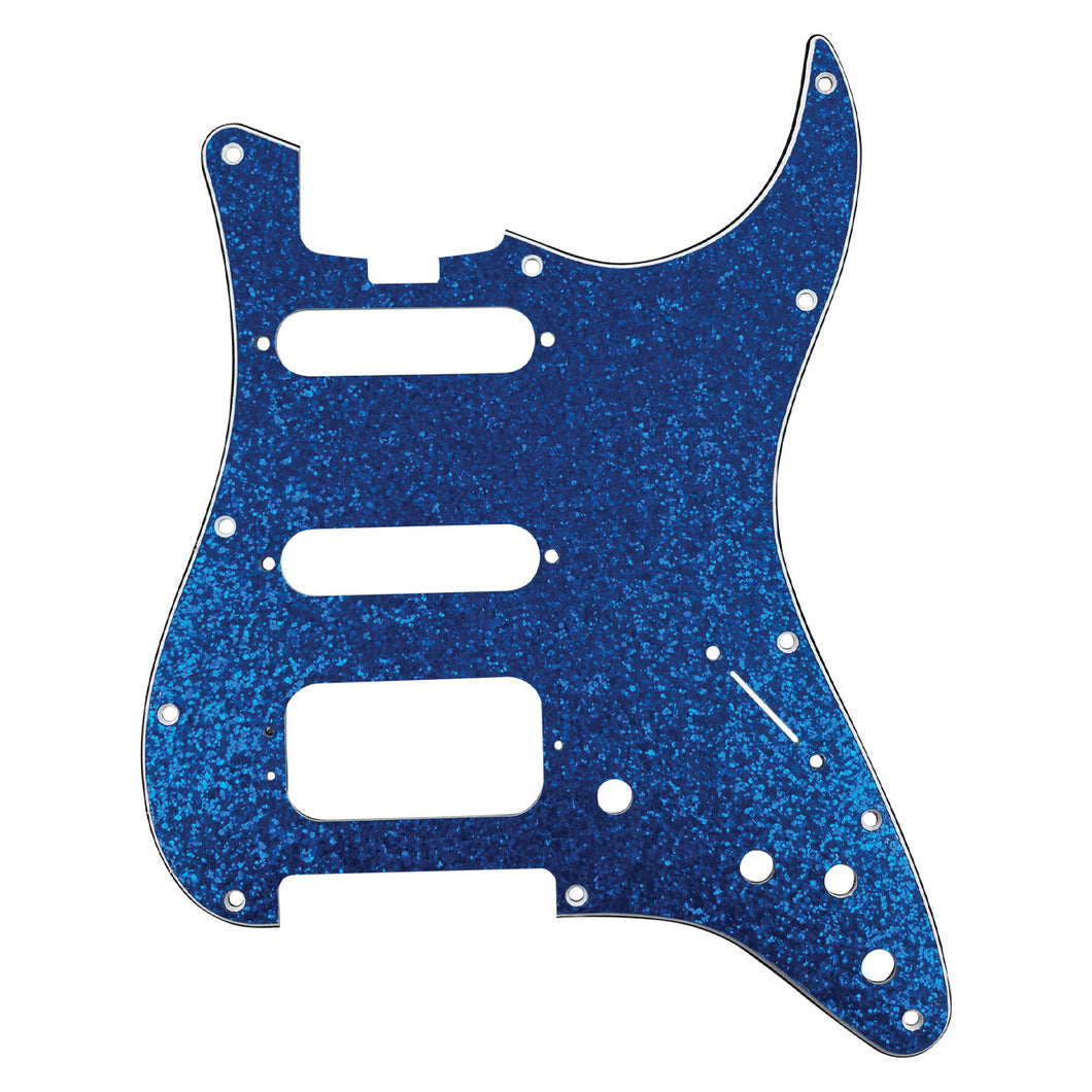 D'Andrea Scratchplate ~ HSS-Style ~ Blue Sparkle