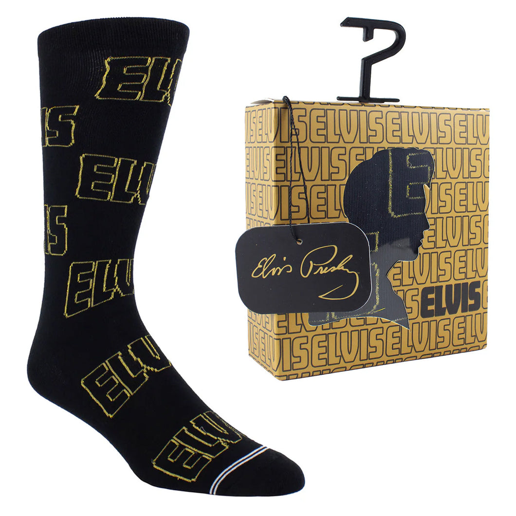 Perri's Licensed Sock Gift Box ~ Elvis