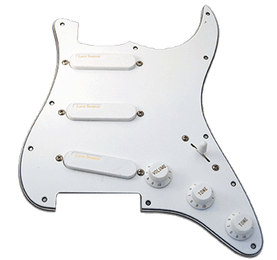 Lace Gold Sensor loaded pickguard