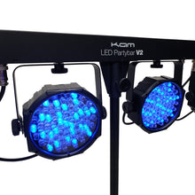 Lade das Bild in den Galerie-Viewer, Kam LED PartyBar V2 ~ Inc lights, stand, carry bag, controller
