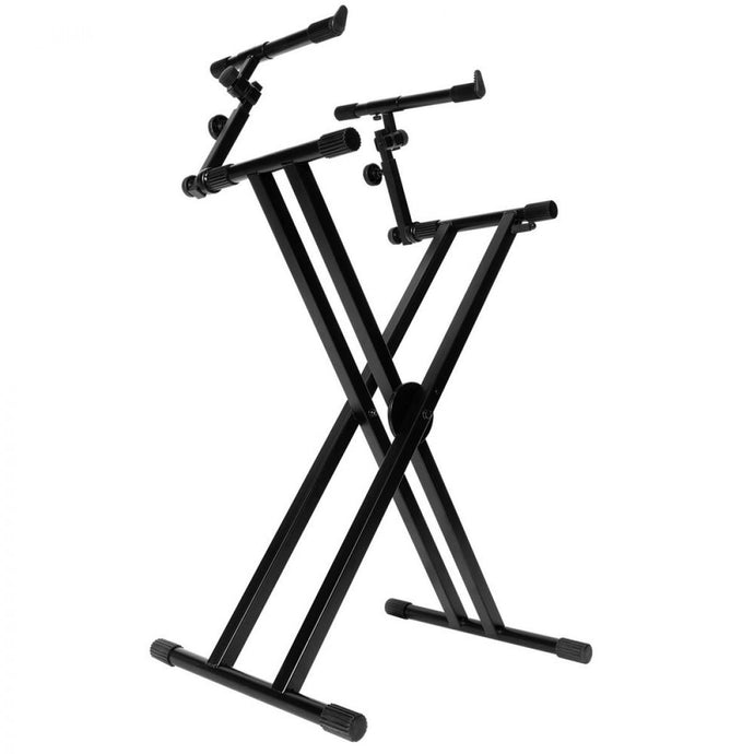 On-Stage Double 2-Tier Keyboard Stand