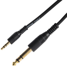 Lade das Bild in den Galerie-Viewer, Kinsman Standard Soundcard Cable ~ 3.5mm Stereo/6.35mm Stereo ~ 10ft/3m
