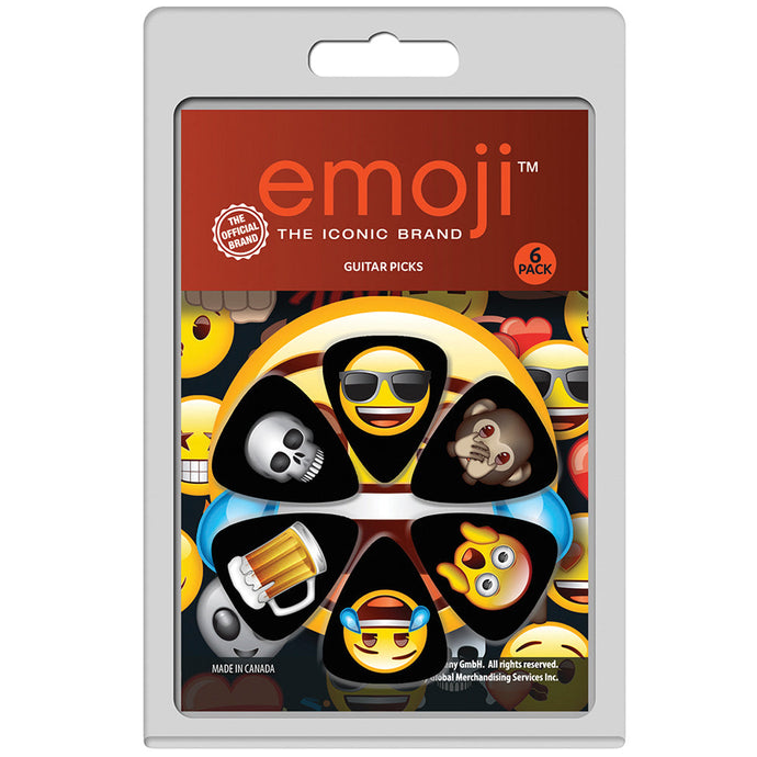 Perri's 6 Pick Pack ~ Emoji 10