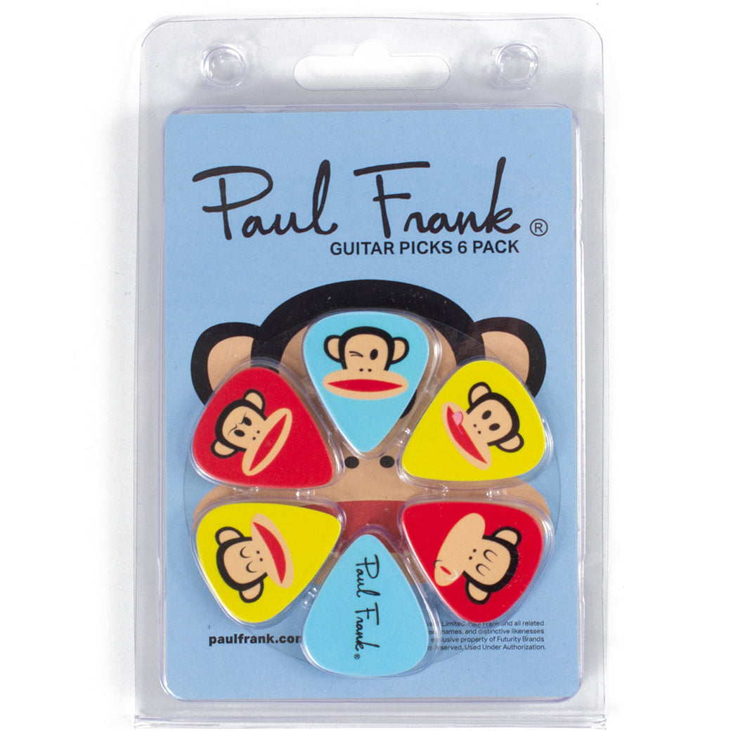 Perri's 6 Variety Guitar Pick Pack ~ Paul Frank