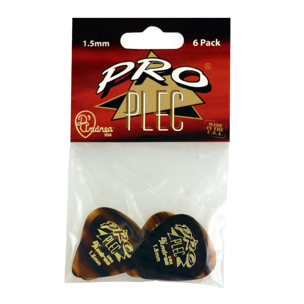 D'Andrea Pro Plecs Pick Pack ~ Standard ~ 6 Picks