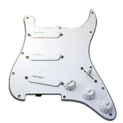 Lace Sensor Rainbow Triple loaded pickguard