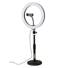 Lade das Bild in den Galerie-Viewer, On-Stage LED Ring Light Kit ~ Inc. 2 Stands
