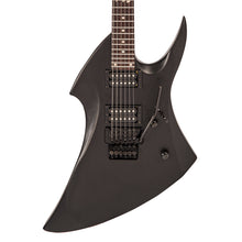 Lade das Bild in den Galerie-Viewer, Vintage VMX Series WARP Electric Guitar ~ Satin Black
