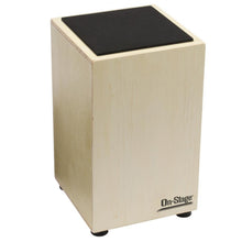 Lade das Bild in den Galerie-Viewer, On-Stage Cajon w/Fixed Snare + Carry Bag
