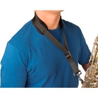 Lade das Bild in den Galerie-Viewer, Protec Saxophone Neck Strap - Velour, Metal Snap, 20&quot; (A311M)
