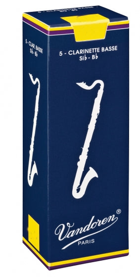 Vandoren Contrabass Clarinet Reeds 4 (5 Box)