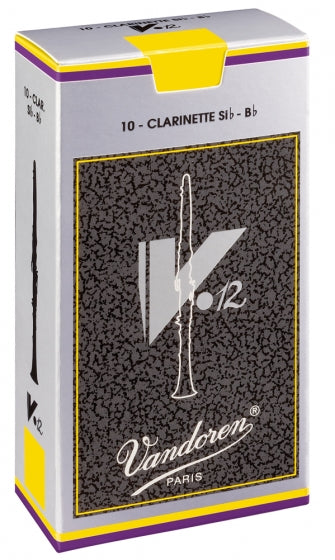 Vandoren Bb Clarinet Reeds 5+ V12 (10 Box)