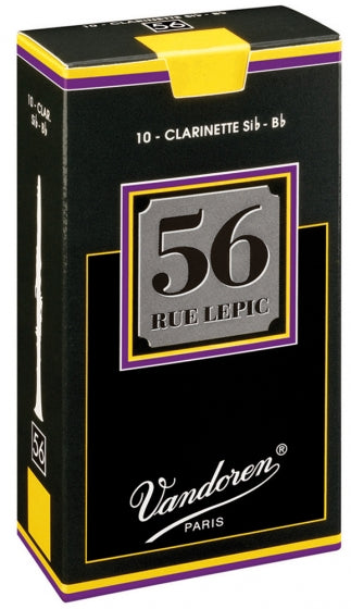 Vandoren Bb Clarinet Reeds 5 56 Rue Lepic (10 Box)