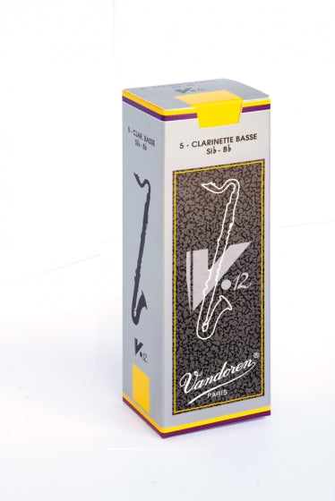 Vandoren Bass Clarinet Reeds 3.5 V12 (5 Box)
